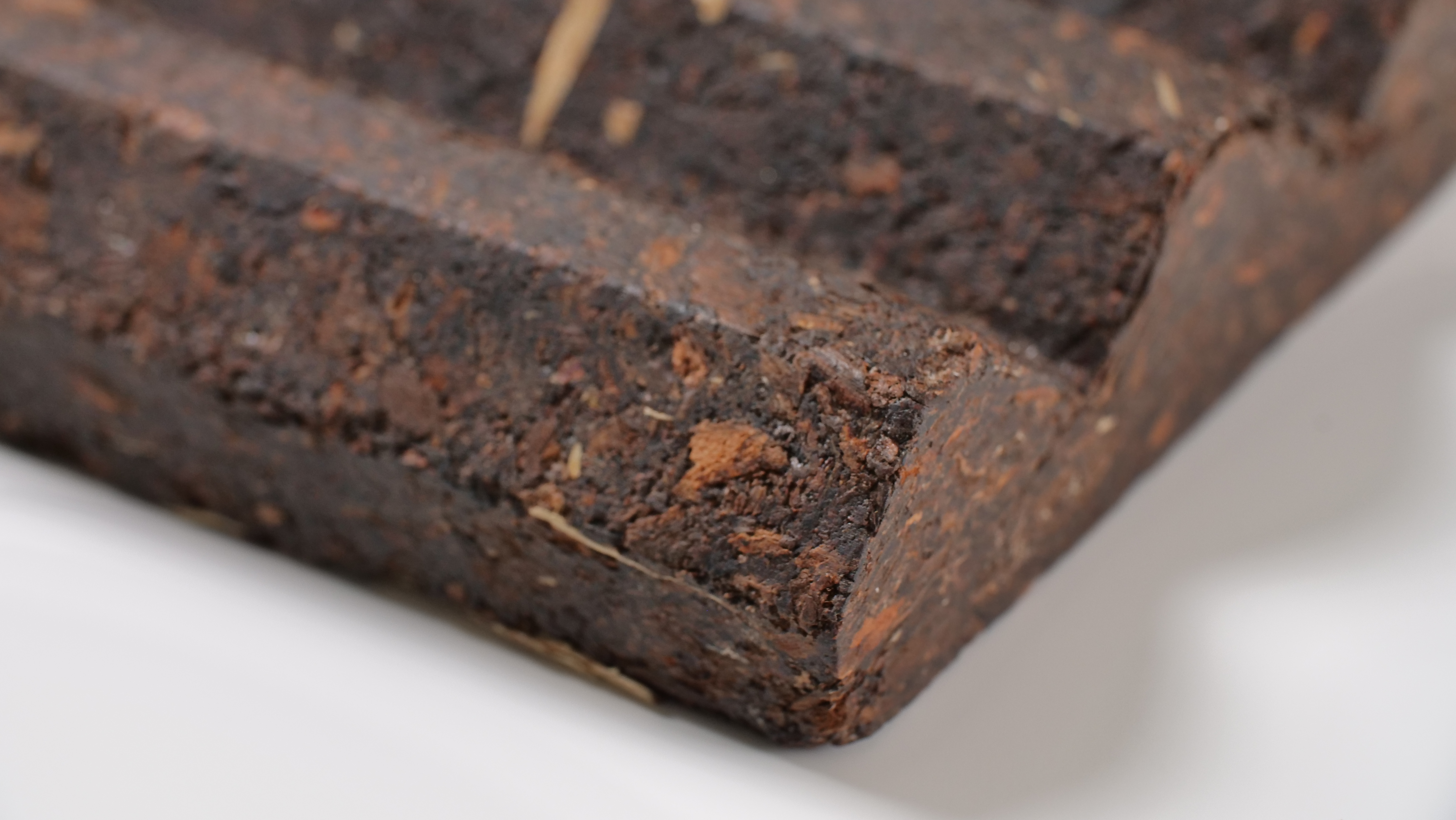 Close-up view of barkpanel showing texture, material composition, and surface details